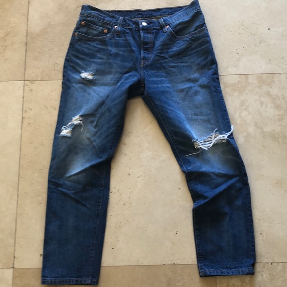 Levi's Denim - Levis cropped 501 Jeans Levi's Denim - Levis cropped 501 Jeans